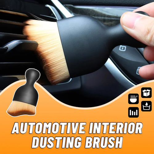 🔥Hot Sale 60% OFF🔥Soft Bristles Interior Duster – Dual Use for Wet & Dry Cleaning