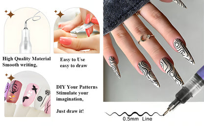 🔥Last Day 49% OFF 🎨12 Colors Nail Art Markers