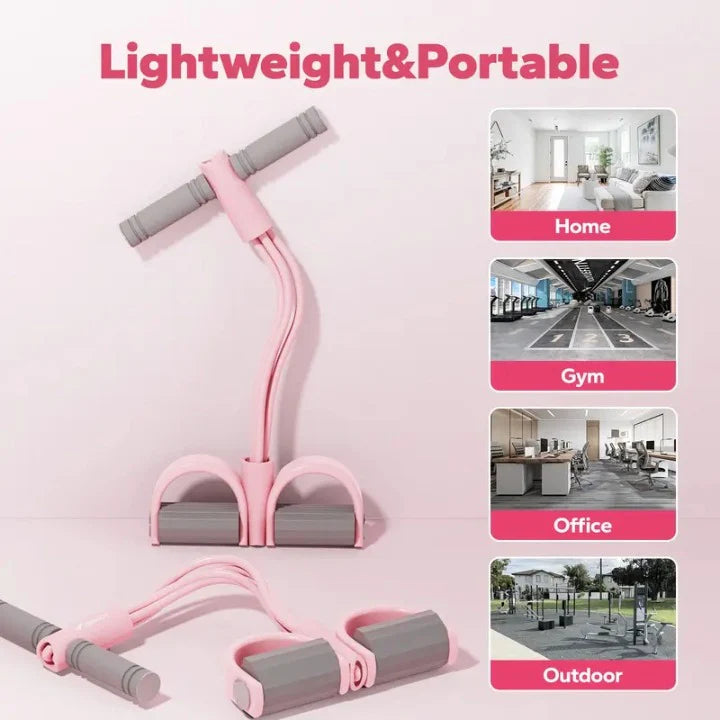 🔥Final 3 Hours: 40% OFF🏃‍♀️ Shape, Stretch & Strengthen – 4-Tube Resistance Bands for All Ages