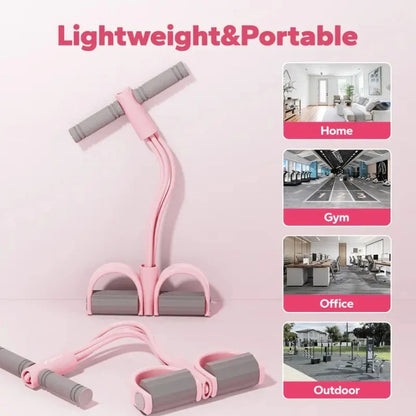 🔥Final 3 Hours: 40% OFF🏃‍♀️ Shape, Stretch & Strengthen – 4-Tube Resistance Bands for All Ages