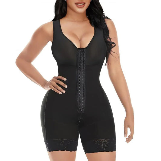✨HOT SALE 49% OFF✨50K+ SOLD:Colombianas Shapewear for Women Tummy Control Full Shapewear Butt Lifter with Zipper Crotch