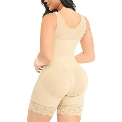 ✨HOT SALE 49% OFF✨50K+ SOLD:Colombianas Shapewear for Women Tummy Control Full Shapewear Butt Lifter with Zipper Crotch