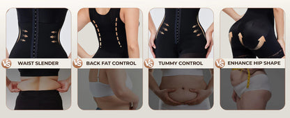✨HOT SALE 49% OFF✨50K+ SOLD:Colombianas Shapewear for Women Tummy Control Full Shapewear Butt Lifter with Zipper Crotch