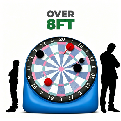 ⏰️Flash-Sale 49% OFF⚡Jumbo Soccer Dartboard with Air Pump - Big Carnival Games