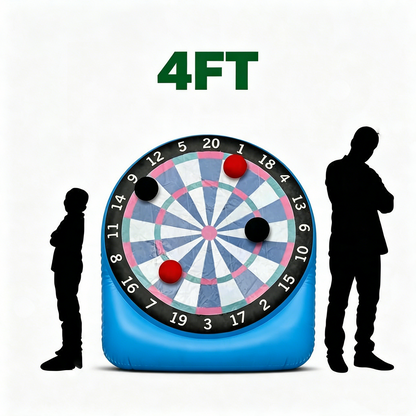 ⏰️Flash-Sale 49% OFF⚡Jumbo Soccer Dartboard with Air Pump - Big Carnival Games