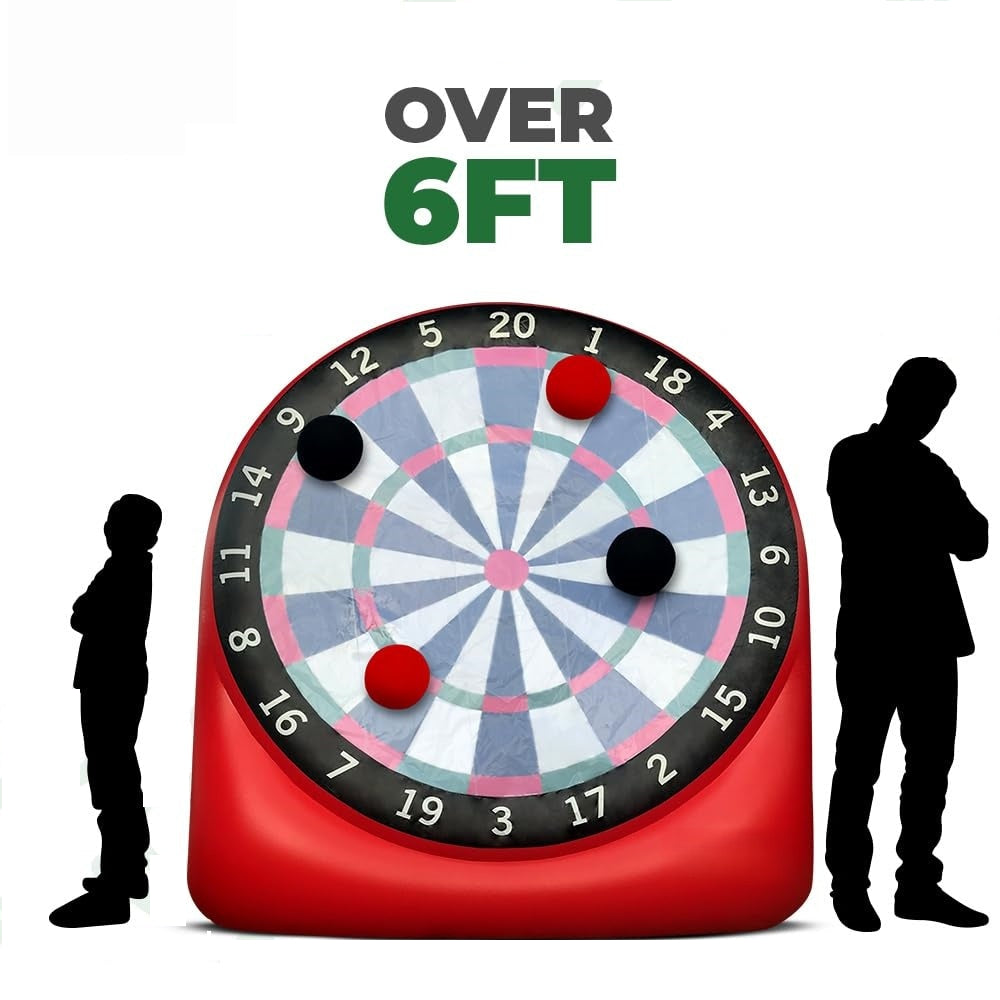 ⏰️Flash-Sale 49% OFF⚡Jumbo Soccer Dartboard with Air Pump - Big Carnival Games