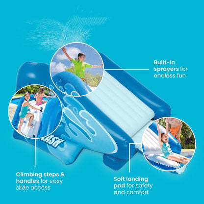 ⏰️Flash-Sale 49% OFF⚡ Inflatable Play Center Swimming Pool Water Slide