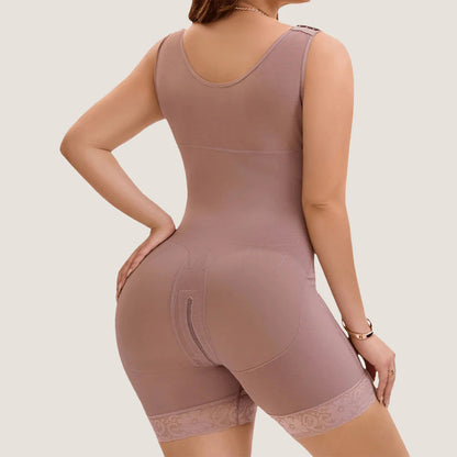 ✨HOT SALE 49% OFF✨50K+ SOLD:Colombianas Shapewear for Women Tummy Control Full Shapewear Butt Lifter with Zipper Crotch
