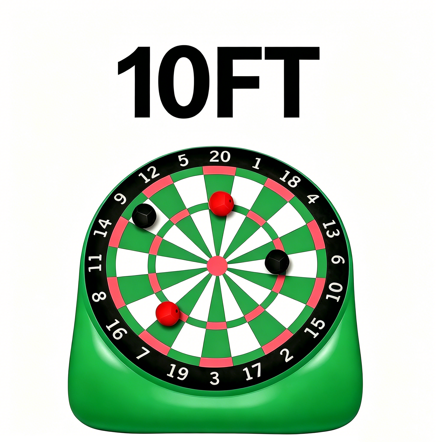 ⏰️Flash-Sale 49% OFF⚡Jumbo Soccer Dartboard with Air Pump - Big Carnival Games