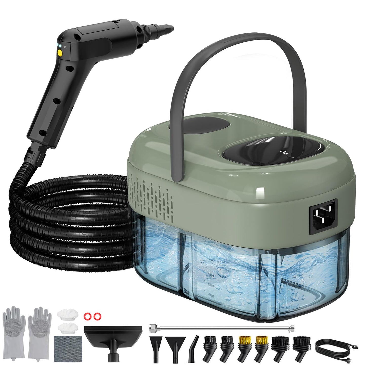 💥LAST DAY SALE 49% OFF✨Pressurized Steam Cleaner, 3-Level Adjustable Handheld Steamer Cleaning
