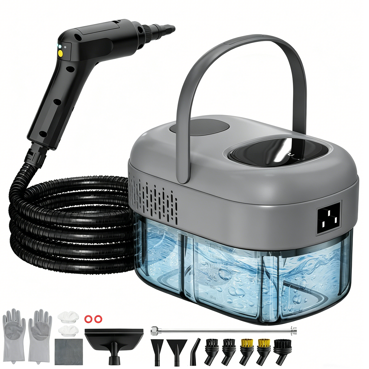 💥LAST DAY SALE 49% OFF✨Pressurized Steam Cleaner, 3-Level Adjustable Handheld Steamer Cleaning