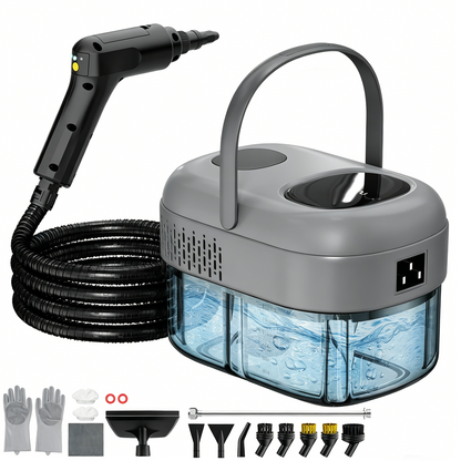 💥LAST DAY SALE 49% OFF✨Pressurized Steam Cleaner, 3-Level Adjustable Handheld Steamer Cleaning
