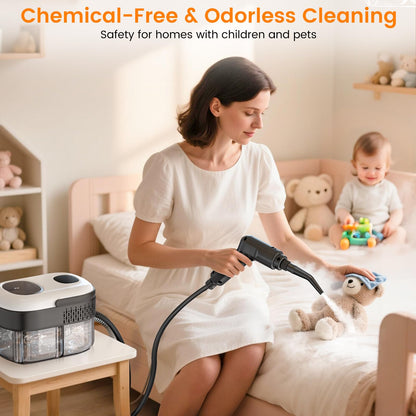 💥LAST DAY SALE 49% OFF✨Pressurized Steam Cleaner, 3-Level Adjustable Handheld Steamer Cleaning