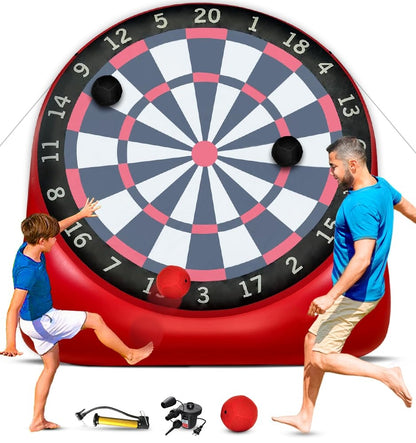 ⏰️Flash-Sale 49% OFF⚡Jumbo Soccer Dartboard with Air Pump - Big Carnival Games